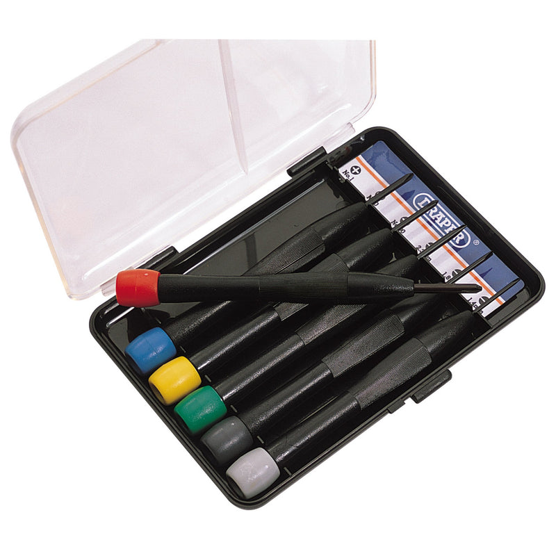 Draper 20644 Precision Screwdriver Set (6 Piece)