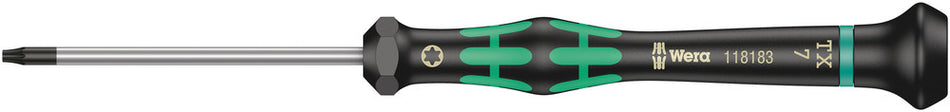 Wera 05118183001 2067 TORXÃ‚Â® HF Screwdriver with holding function for electronic applications, TX 7 x 60 mm