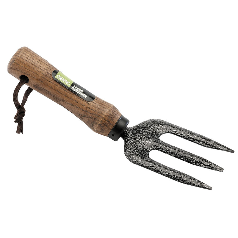 Draper 20697 Young Gardener Weeding Fork with Ash Handle