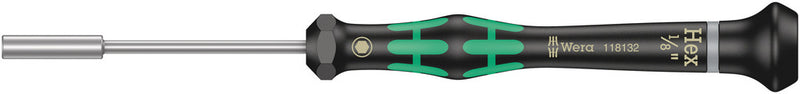Wera 05118132001 2069 Nutdriver for electronic applications, 1/8" x 60 mm