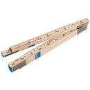 Draper 20703 Folding Wood Rule, 2m