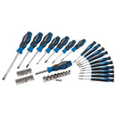 Draper 20721 Screwdriver, Socket and Bit Set (49 Piece)