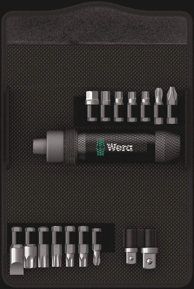 Wera 05072017001 2090/17 Impact driver set, 17 pieces