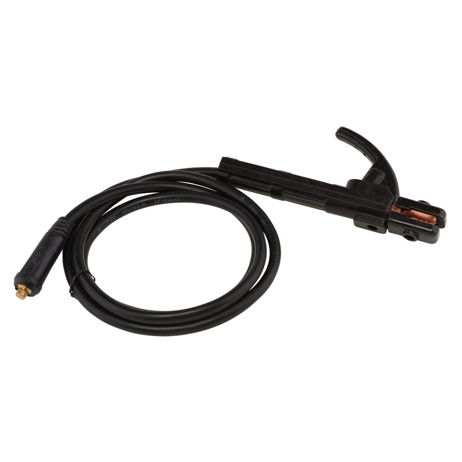 Draper 20924 MMA Welding Electrode Holder with 10/25 Dinse Plug, 1.8m, 200A