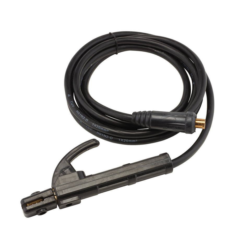 Draper 20925 Draper Expert MMA Welding Electrode Holder with 30/50 Dinse Plug, 3m, 200A