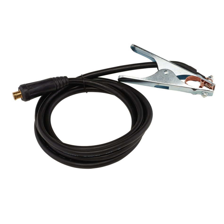 Draper 20931 Draper Expert MMA Welding Earth Lead and Clamp with 35/50 Dinse Plug, 3m, 300A
