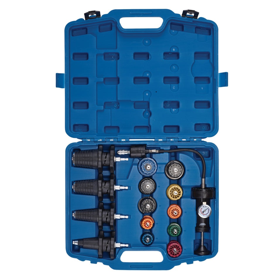 Draper 21439 Draper Expert Universal Pressure Test Kit (15 Piece)