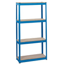 Draper 21658 Steel Shelving Unit, 4 Shelves, L760 x W300 x H1520mm