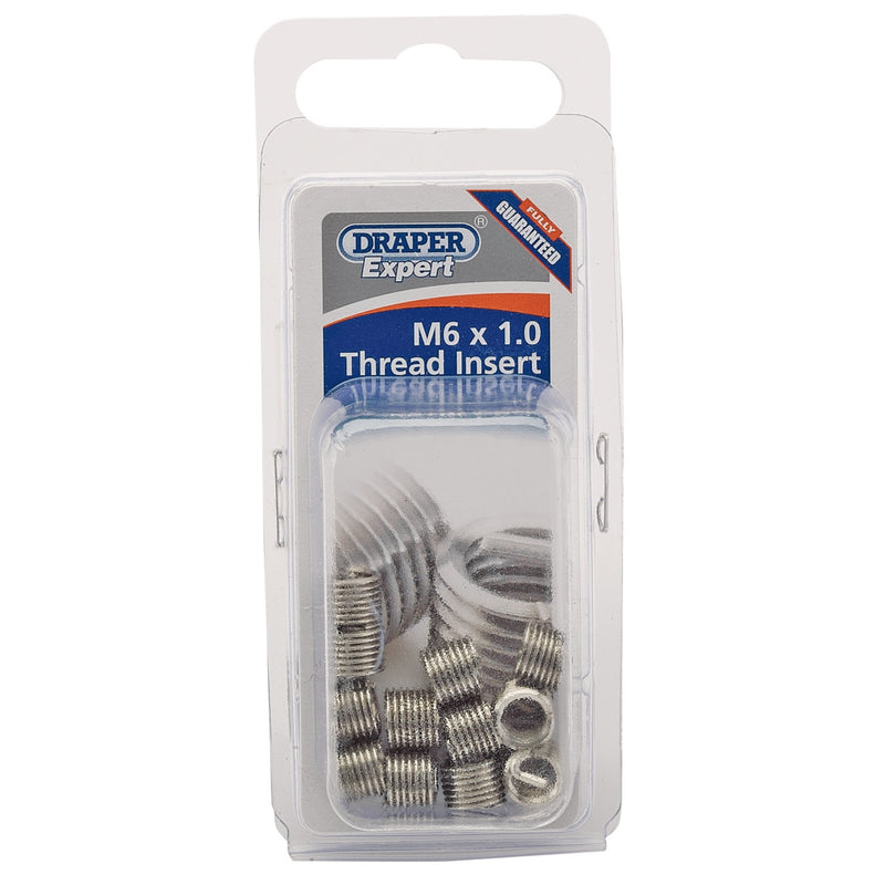 Draper 21708 Metric Thread Insert Refill, M6 x 1.0 (Pack of 12)