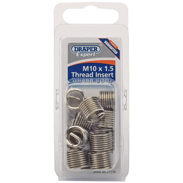 Draper 21710 Metric Thread Insert Refill, M10 x 1.5 (Pack of 12)