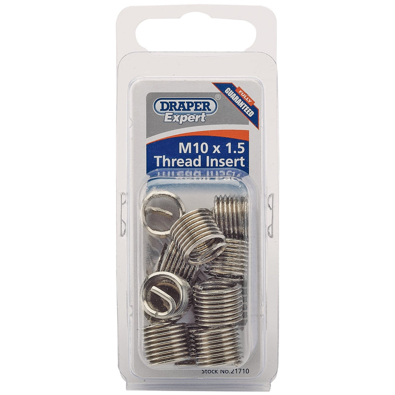Draper 21710 Metric Thread Insert Refill, M10 x 1.5 (Pack of 12)