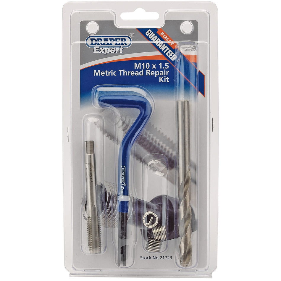 Draper 21723 Metric Thread Repair Kit, M10 x 1.5