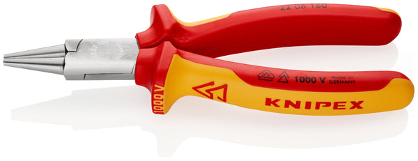 KNIPEX 22 06 160 ROUND NOSE PLIERS