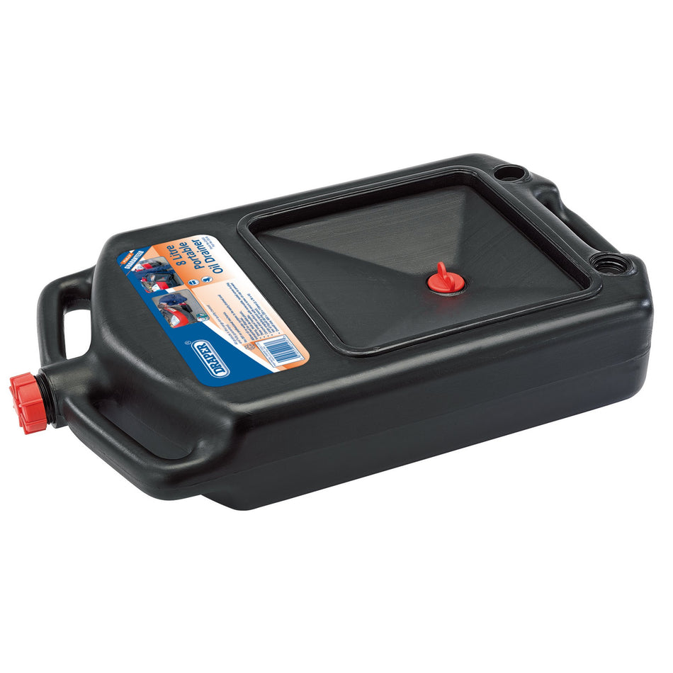 Draper 22493 Portable Oil Drainer, 8L