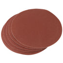 Draper 23358 Hook and Eye Backed Aluminium Oxide, 200mm, 100 Grit (Pack of 5)