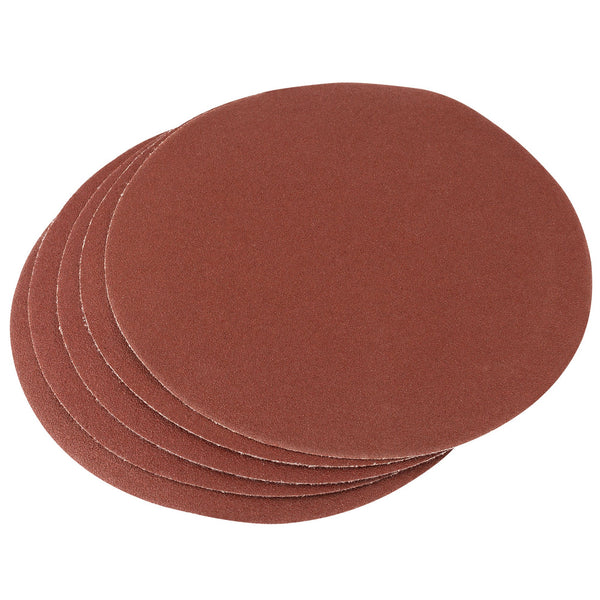 Draper 23358 Hook and Eye Backed Aluminium Oxide, 200mm, 100 Grit (Pack of 5)