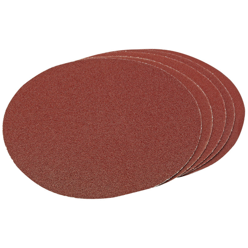 Draper 23360 Assorted Hook and Eye Backed Aluminium Oxide, 200mm (Pack of 5)