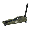Draper 23817 Draper Expert Professional Low Profile Fast Lift Garage Trolley Jack, 3 Tonne, Green