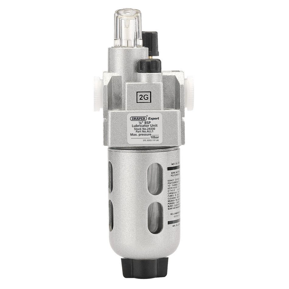 Draper 24330 1/4" BSP Lubricator Unit