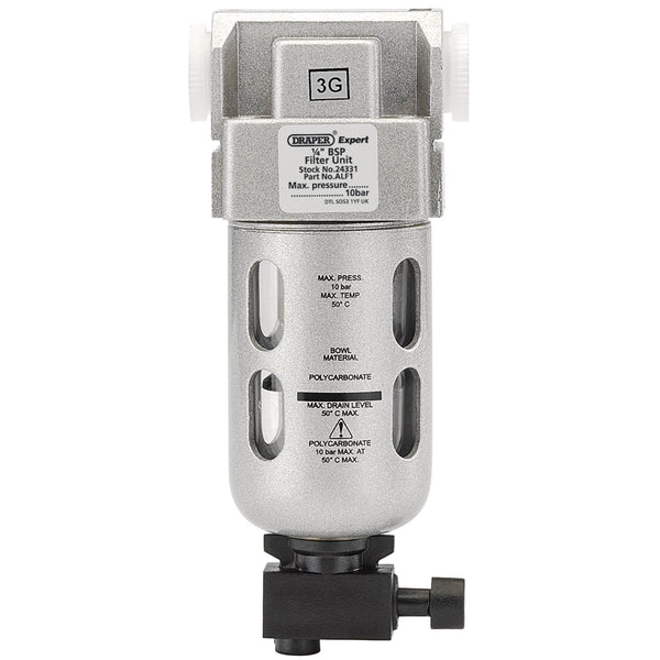 Draper 24331 1/4" BSP Filter Unit