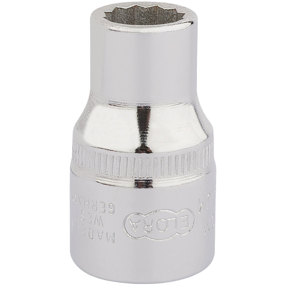 Draper 24343 Elora Bi-Hexagon Socket, 1/2" Sq. Dr., 7/16"