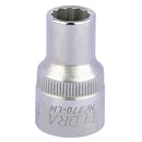 Draper 24567 Elora Bi-Hexagon Socket, 1/2" Sq. Dr., 11mm