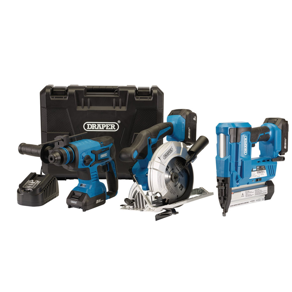Draper 24589 D20 20V Cordless Kit