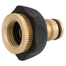 Draper 24646 Brass and Rubber Tap Connector, 1/2 - 3/4"