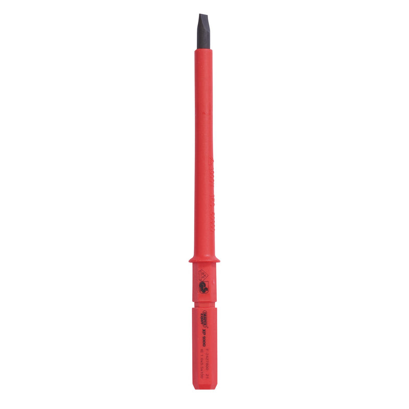 Draper 24739 XP1000 VDE Plain Slot Interchangeable Screwdriver Blade, 5.5 x 100mm