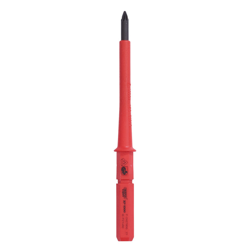 Draper 24745 XP1000 VDE PZ Type Interchangeable Screwdriver Blade, No.1 x 80mm