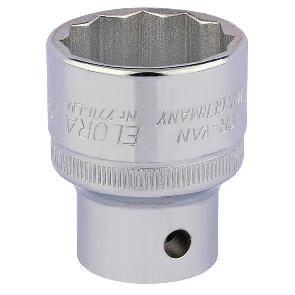 Draper 24749 Elora Bi-Hexagon Socket, 1/2" Sq. Dr., 29mm