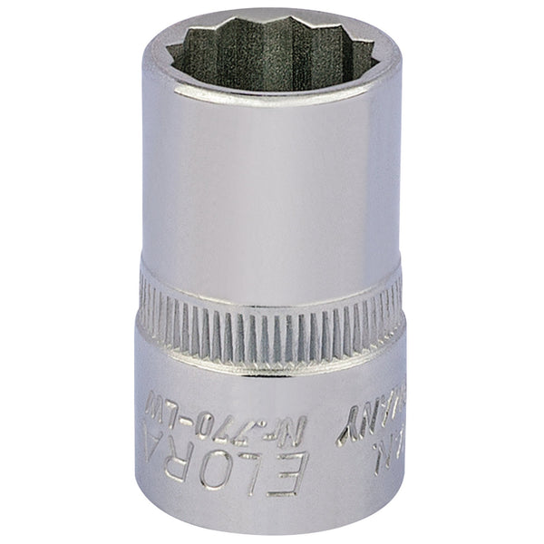 Draper 24822 Elora Whitworth Bi-Hexagon Socket, 1/2" Sq. Dr., 5/16"