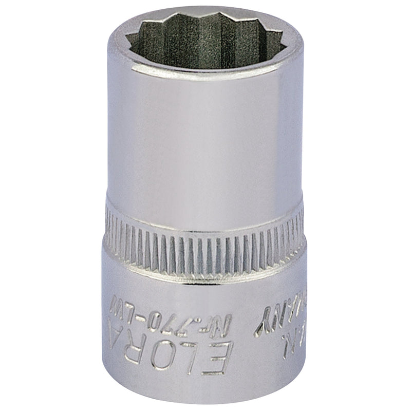 Draper 24822 Elora Whitworth Bi-Hexagon Socket, 1/2" Sq. Dr., 5/16"