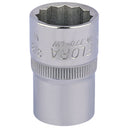 Draper 24830 Elora Whitworth Bi-Hexagon Socket, 1/2" Sq. Dr., 3/8"