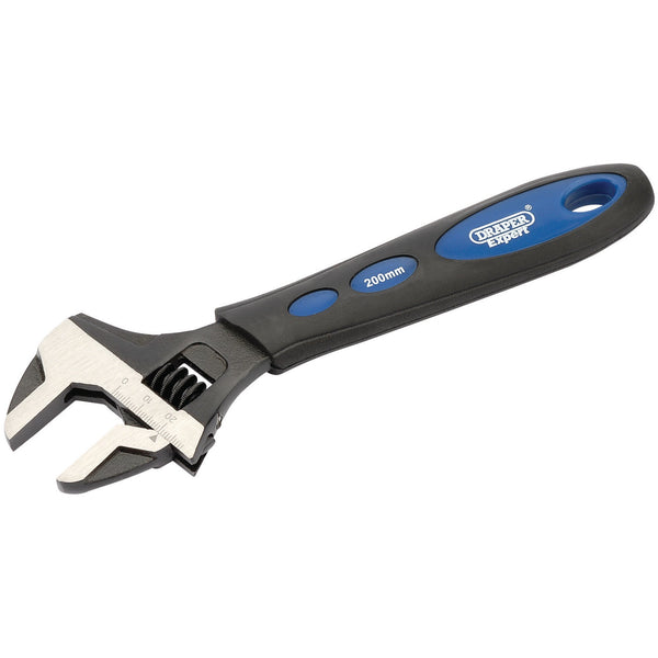 Draper 24894 Soft Grip Crescent-Type Wrench, 200mm