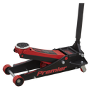 Sealey 2501LE 2.5tonne Low Entry Trolley Jack with Rocket Lift