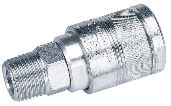 Draper 25815 1/2" BSP Male Thread Air Line Coupling (Sold Loose)