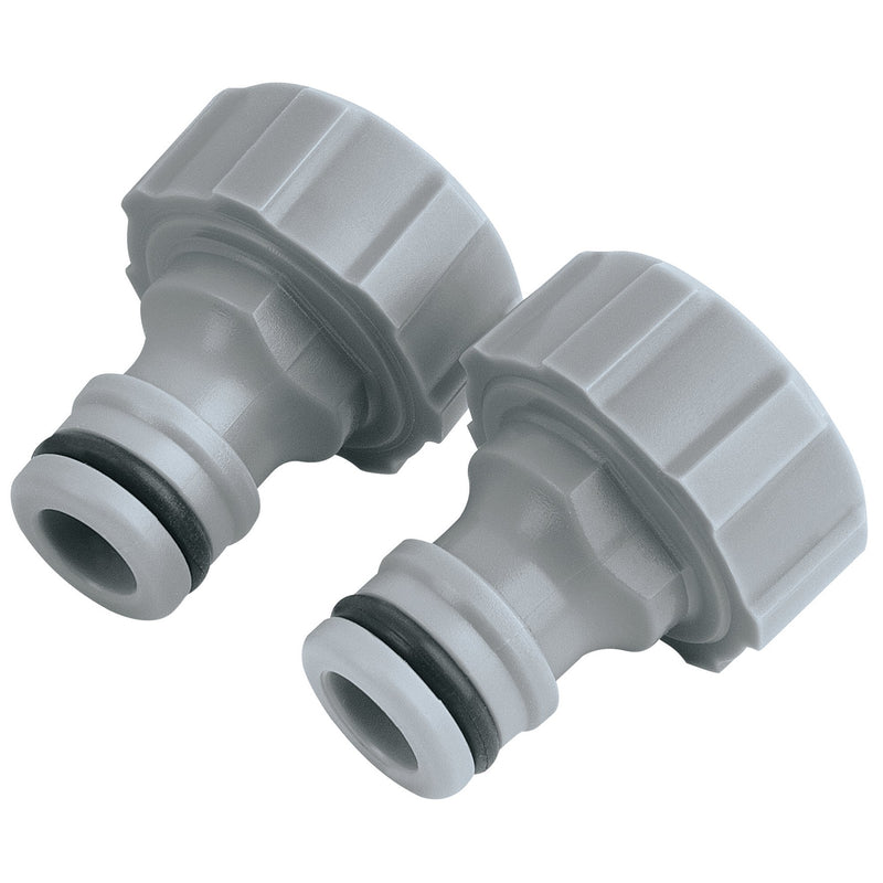 Draper 25906 Outdoor Tap Connectors, 3/4" (Pack of 2)