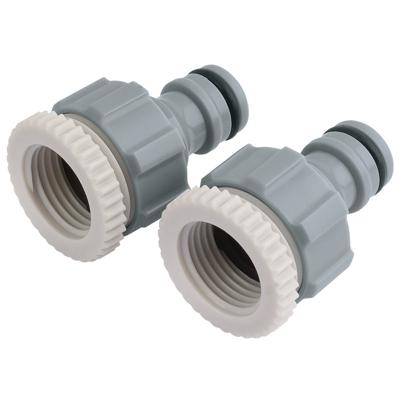Draper 25907 Tap Connectors, 1/2" and 3/4" (Pack of 2)