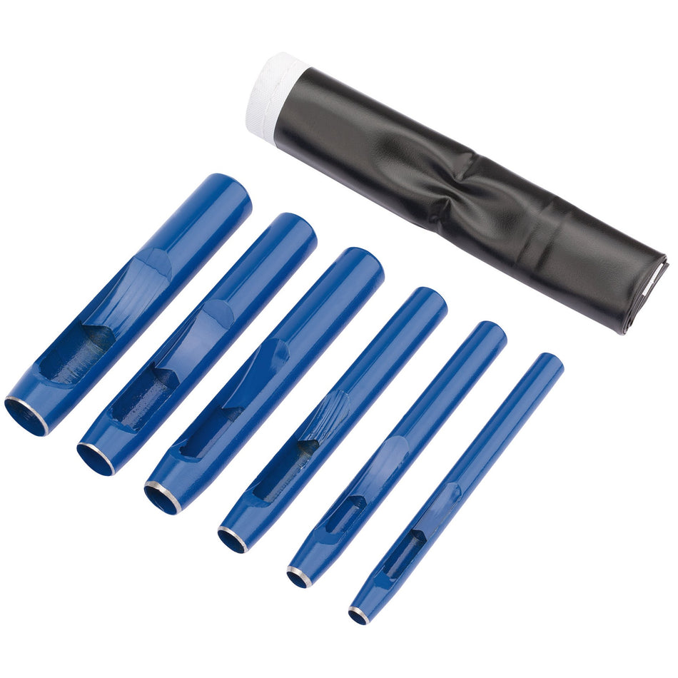 Draper 25993 Hollow Punch Set (6 Piece)
