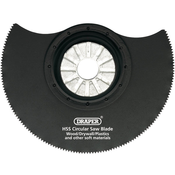 Draper 26079 HSS Circular Saw Blade, 85mm Diameter x 0.6mm, 18tpi