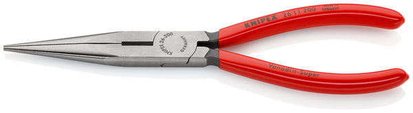 KNIPEX 26 11 200 SNIPE NOSE SIDE CUTTING PLIERS