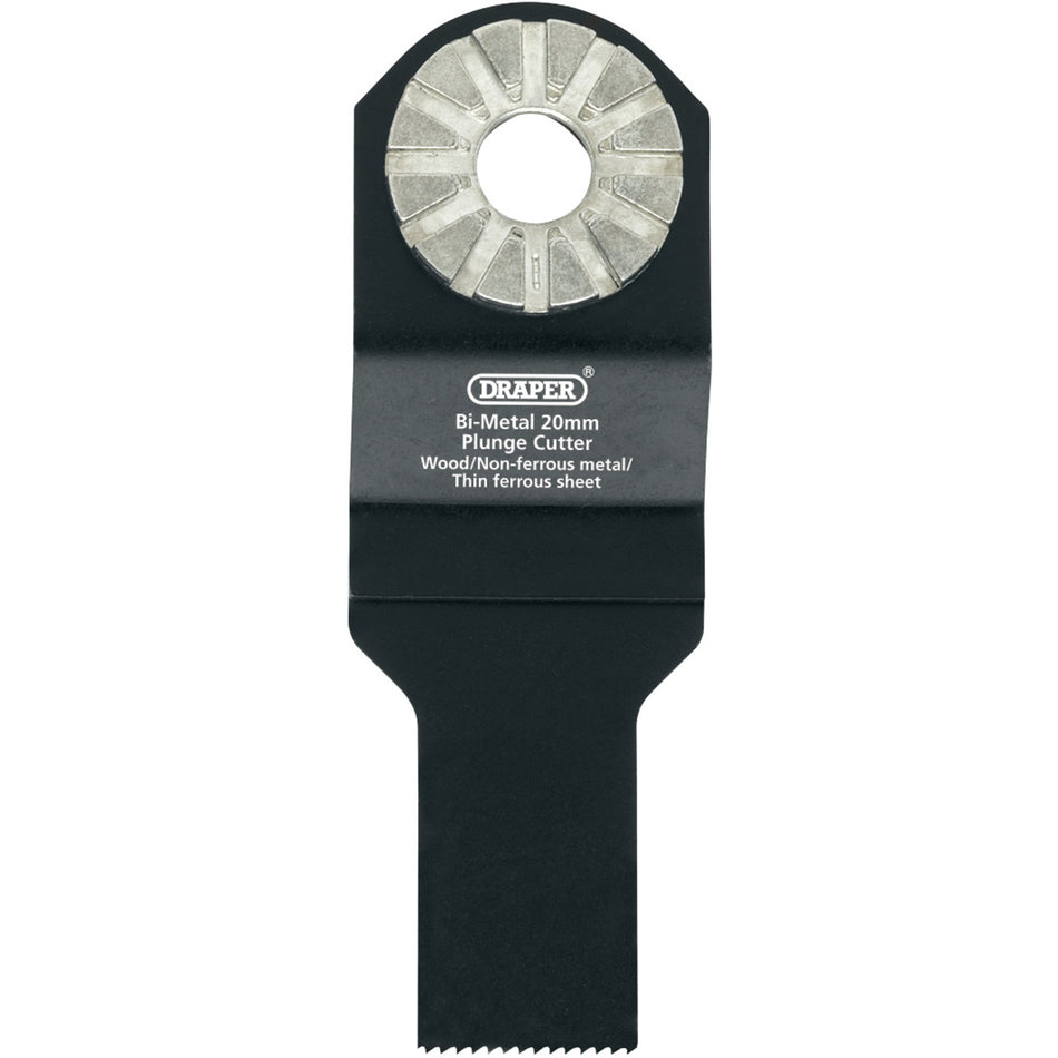 Draper 26118 Bi-Metal Plunge Cutter 20mm, 3/4", 18tpi