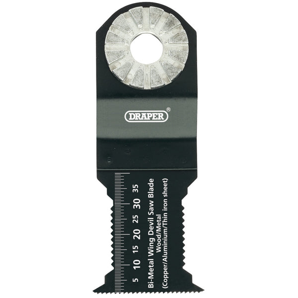 Draper 26128 Bi-Metal Wing Devil Saw Blade, 36 x 22mm, 18tpi