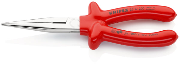KNIPEX 26 17 200 SNIPE NOSE SIDE CUTTING PLIERS