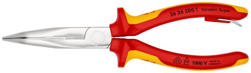 KNIPEX 26 26 200 T SNIPE NOSE SIDE CUTTING PLIERS TT