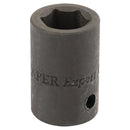 Draper 26883 Impact Socket, 1/2" Sq. Dr., 15mm (Sold Loose)