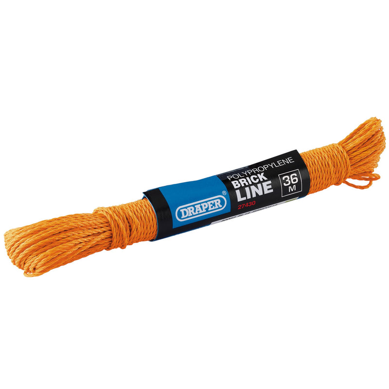 Draper 27430 Polyethylene Brick Line, 36m