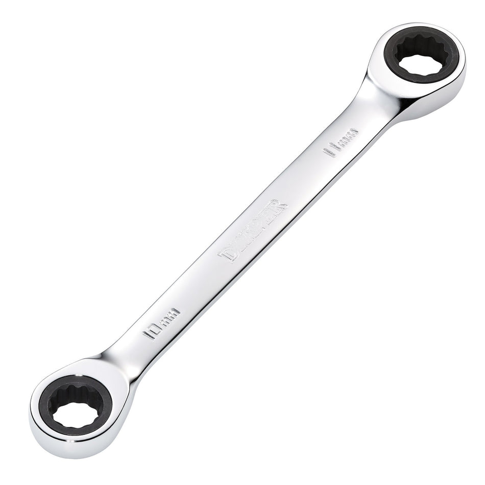 Draper 27736 Draper HI-TORQ® Metric Double Ratchet Ring Spanner, 10 x 11mm
