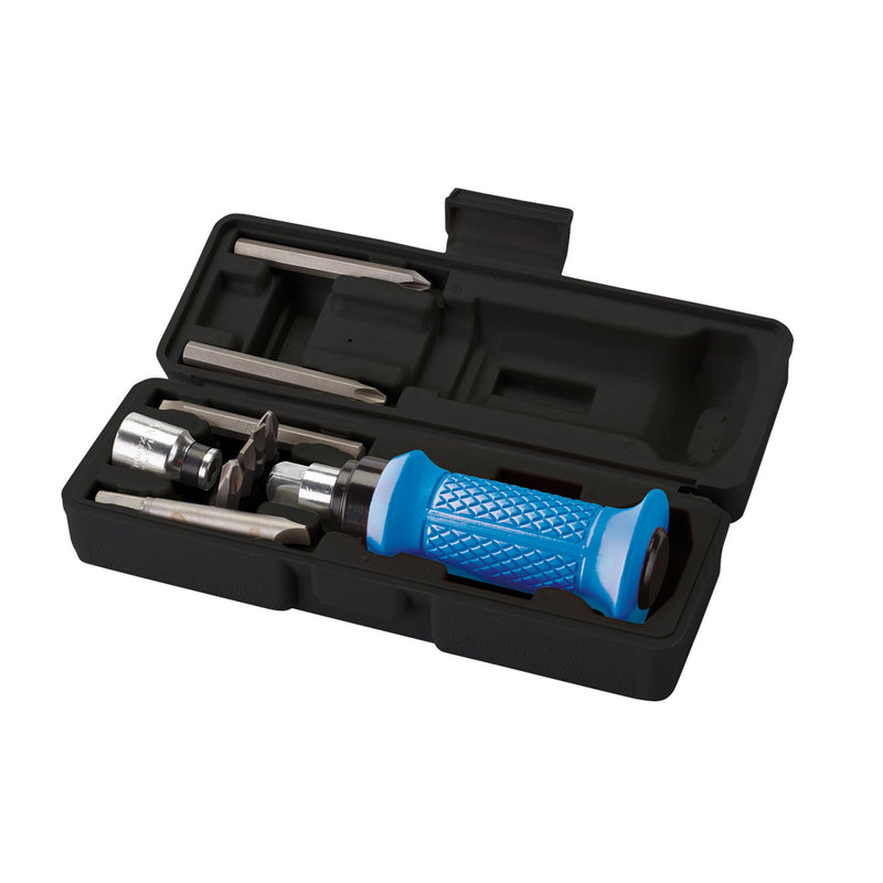 Draper 27837 Impact Screwdriver Set, 1/2" Sq. Dr., 162mm (10 Piece)